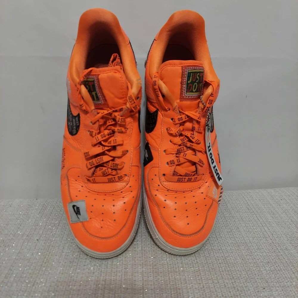 Nike Air Force 1 Low Just Do It Orange 2018 AR7719-800 Men's Size 11